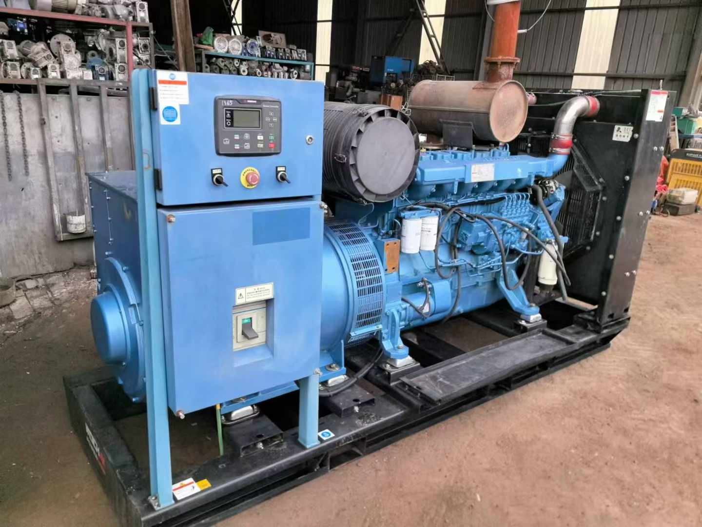 马尔康500kW 柴油发电机组可带动设备功率的计算公式是什么？